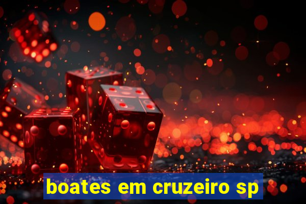 boates em cruzeiro sp